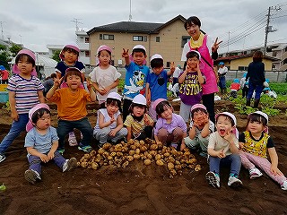 ☆2024☆区民農園じゃがいもほり(*´ω｀*)