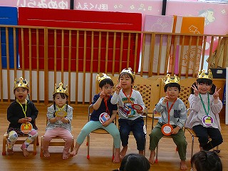 4月生まれのお誕生日会♪(^O^)/♪