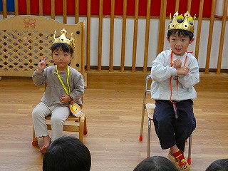 1月生まれのお誕生日会♪(^O^)／♪